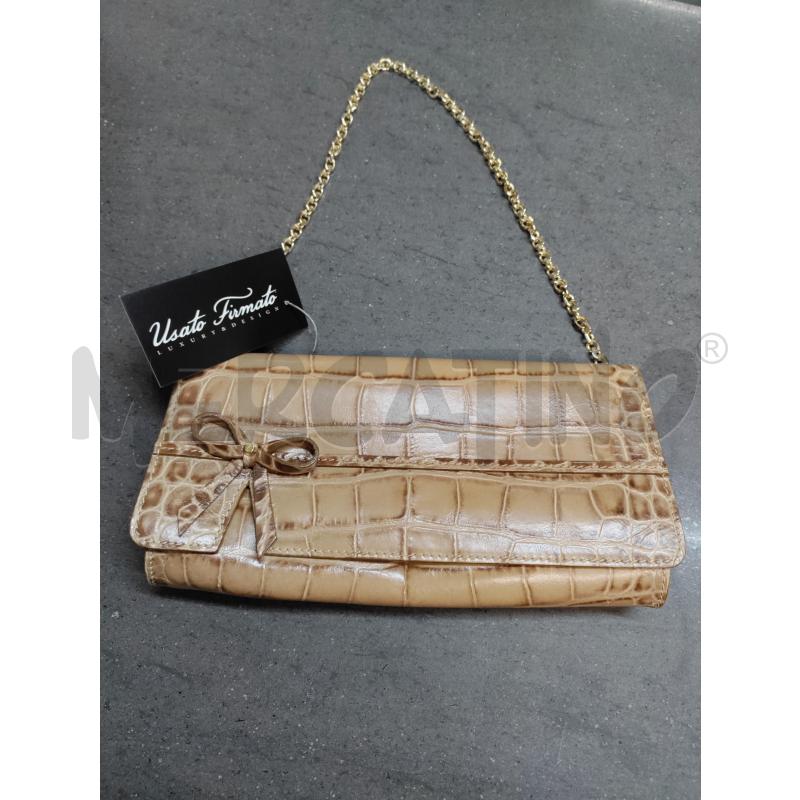 POCHETTE COCCINELLE BEIGE | Mercatino dell'Usato Acerra 1