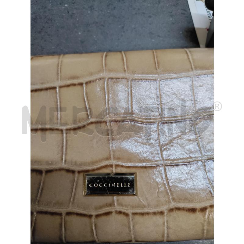 POCHETTE COCCINELLE BEIGE | Mercatino dell'Usato Acerra 3