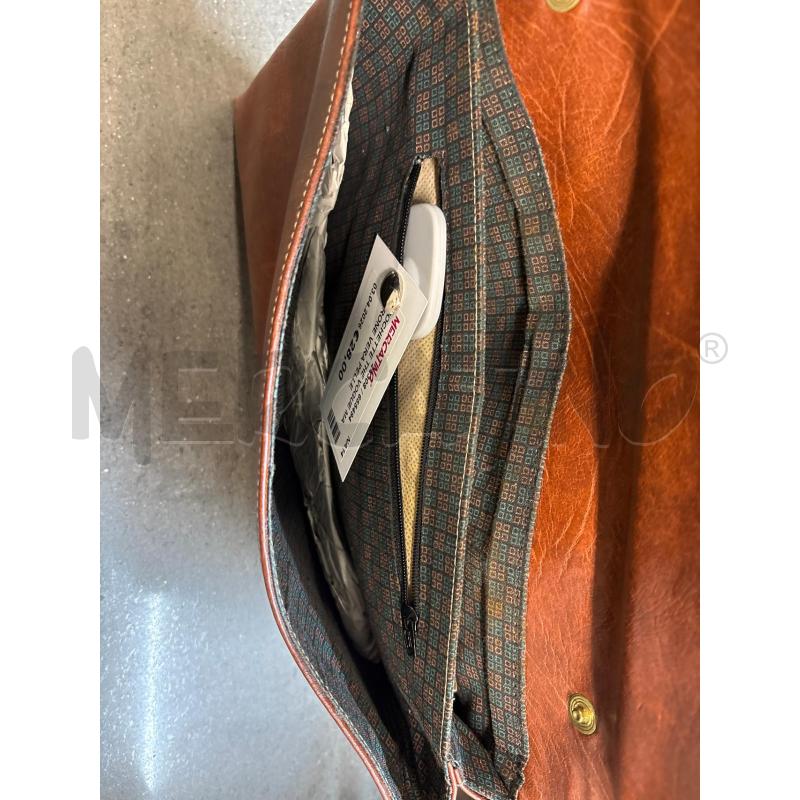 POCHETTE THE VOGUE MARRONE VERA PELLE | Mercatino dell'Usato Acerra 2