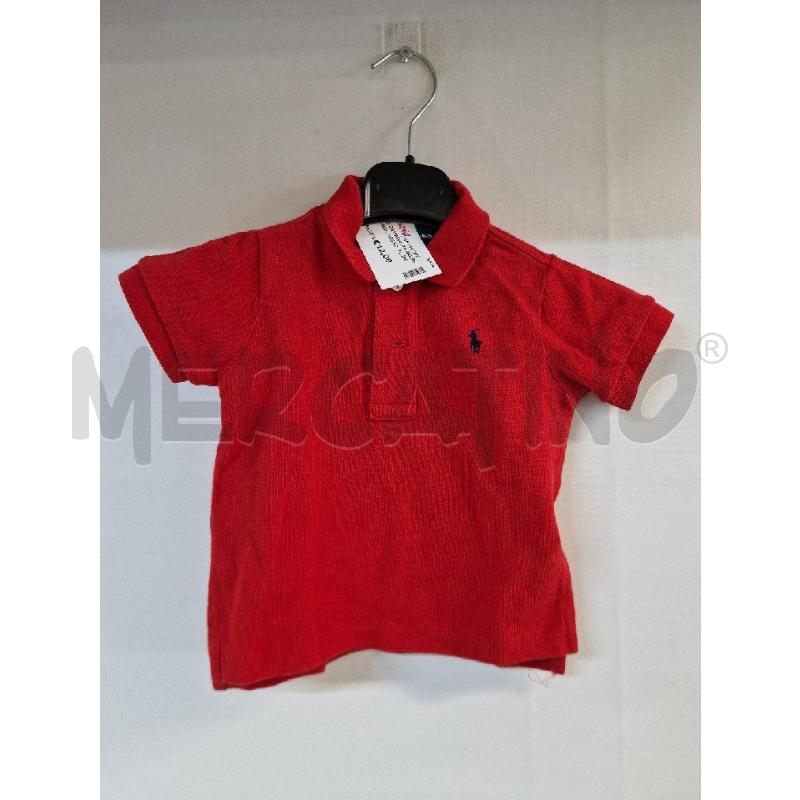 POLO BAMBINO BY RALPH LAUREN ROSSO | Mercatino dell'Usato Acerra 1