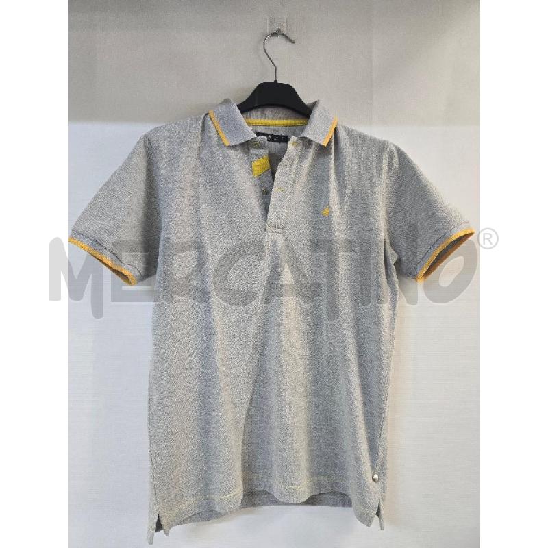POLO DONNA BROOKSFIELD GRIGIO GIALLO | Mercatino dell'Usato Acerra 1