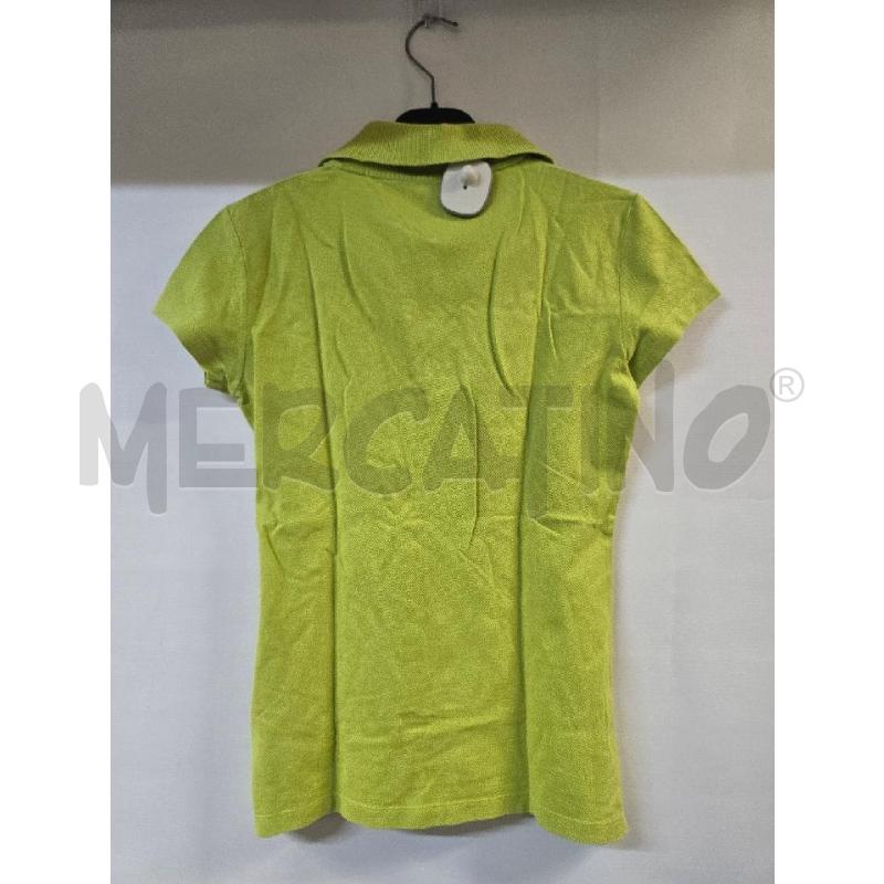 POLO DONNA TOMMY HILFIGER VERDE | Mercatino dell'Usato Acerra 2