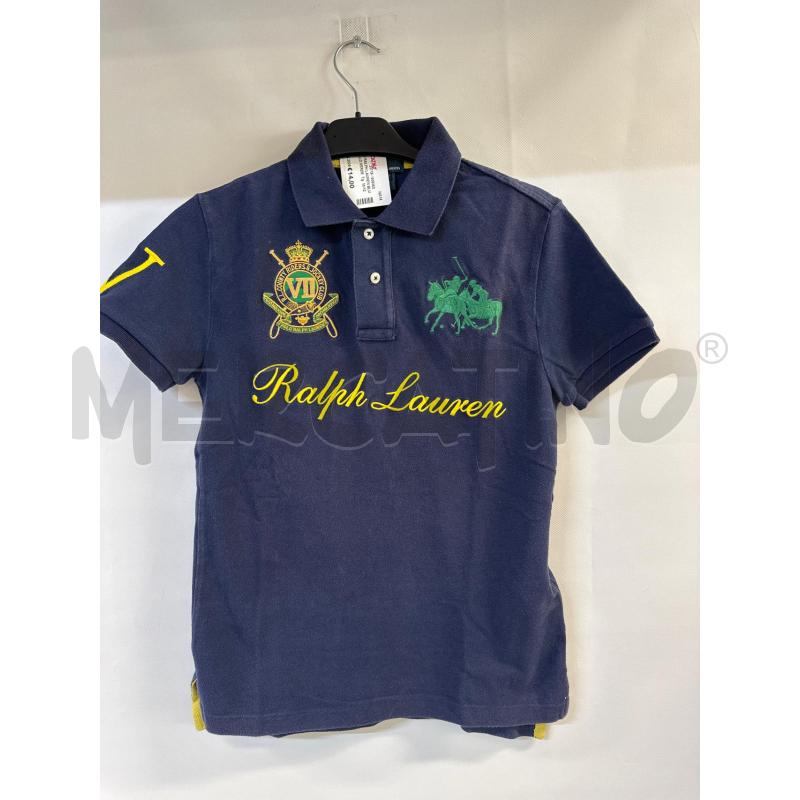 POLO RALPH LAUREN BLU GIALLO VERDE | Mercatino dell'Usato Acerra 1