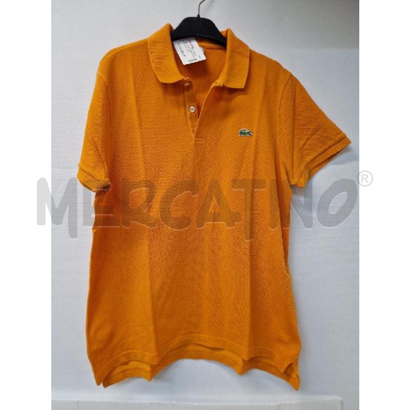 POLO UOMO ARANCIO LACOSTE LIVE | Mercatino dell'Usato Acerra 1
