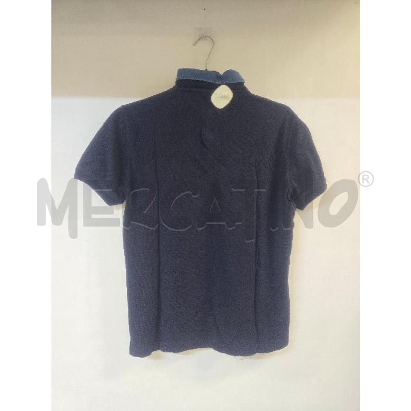 POLO UOMO BRUNELLO CUCINELLI BLU COLLO JEANS | Mercatino dell'Usato Acerra 2