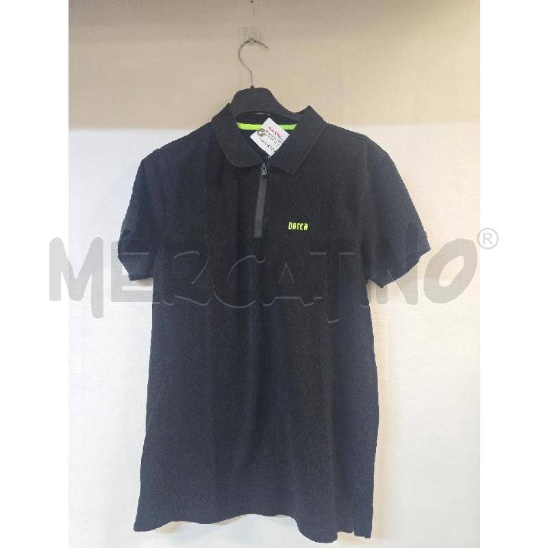 POLO UOMO DATCH NERO VERDE ZIP | Mercatino dell'Usato Acerra 1