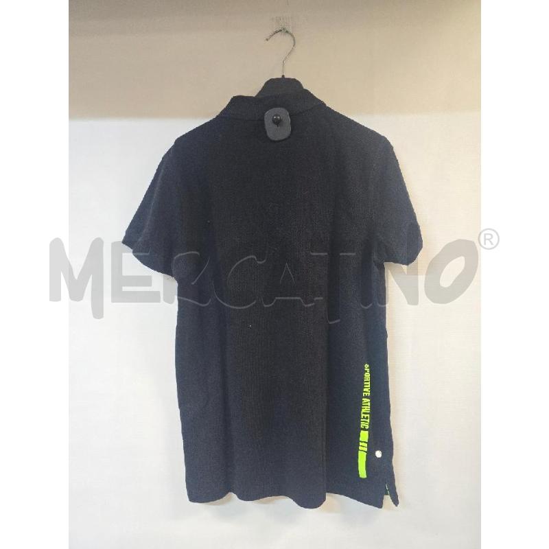 POLO UOMO DATCH NERO VERDE ZIP | Mercatino dell'Usato Acerra 2