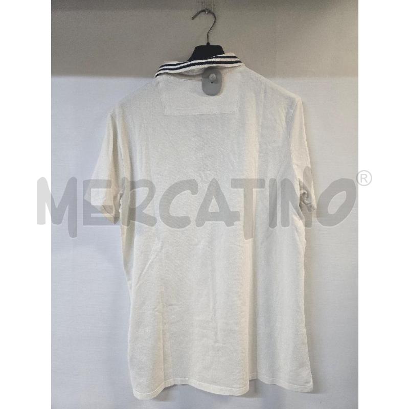 POLO UOMO GUESS BIANCO BLU | Mercatino dell'Usato Acerra 2