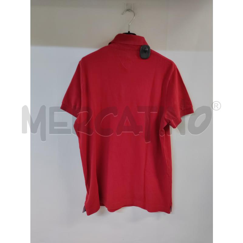 POLO UOMO HILFIGER ROSSO | Mercatino dell'Usato Acerra 2