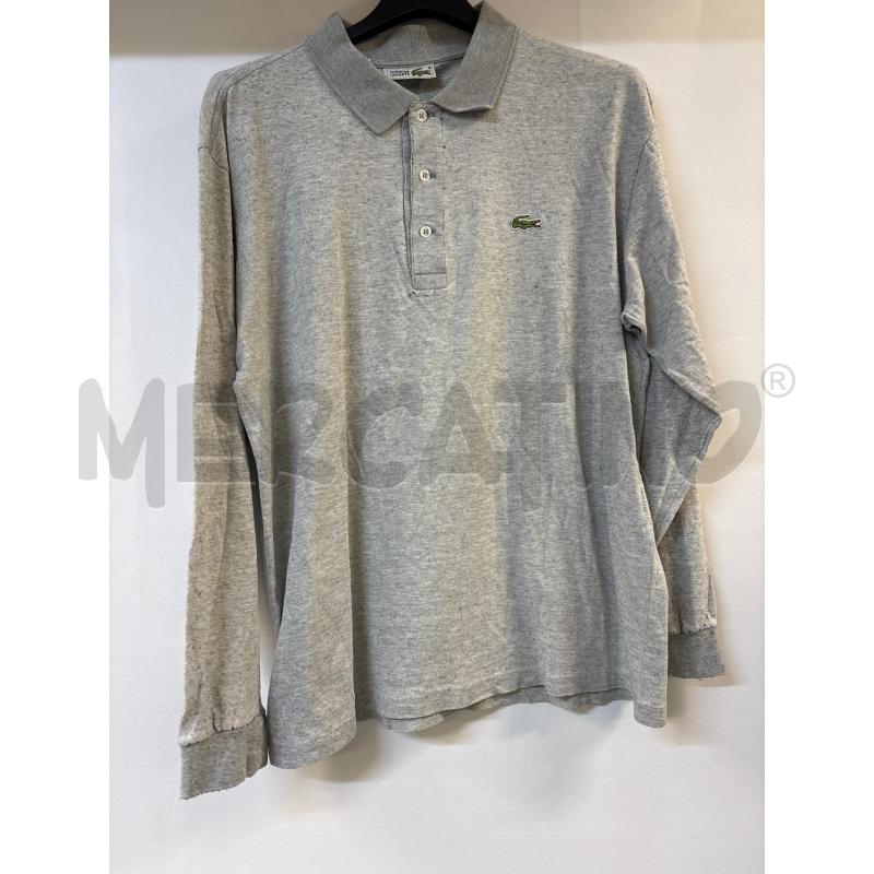 POLO UOMO LACOSTE GRIGIO | Mercatino dell'Usato Acerra 1