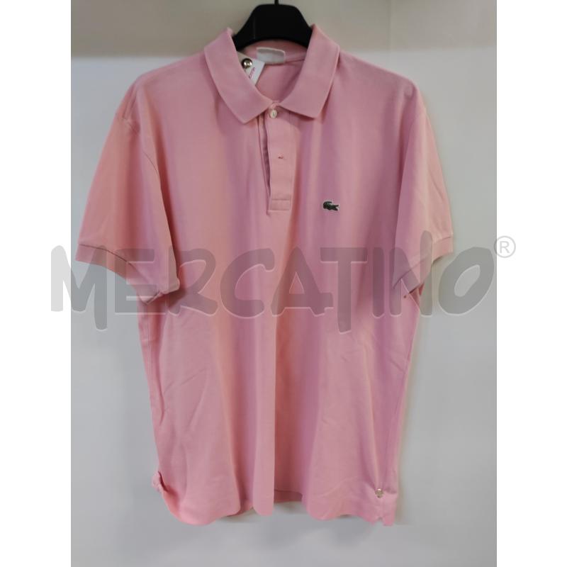 POLO UOMO LACOSTE ROSA | Mercatino dell'Usato Acerra 1
