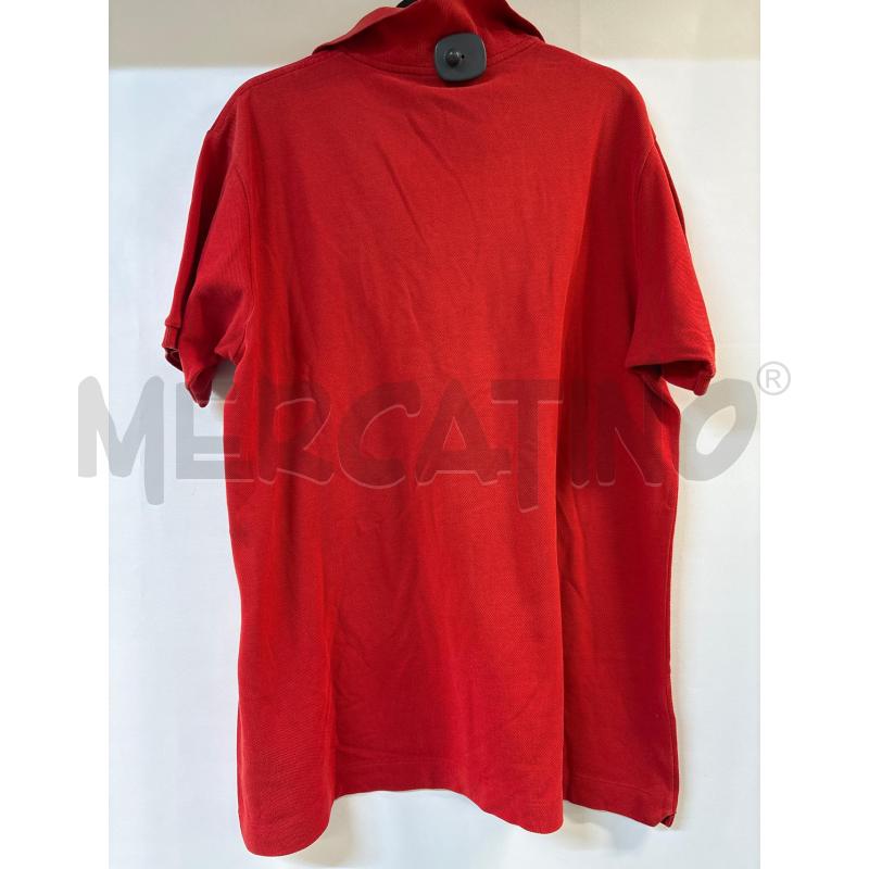 POLO UOMO LACOSTE ROSSO | Mercatino dell'Usato Acerra 2