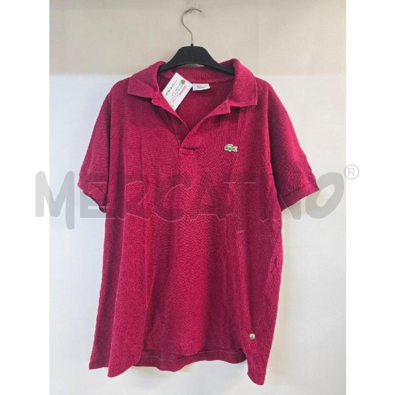 POLO UOMO LA COSTE ROSSO SCURO | Mercatino dell'Usato Acerra 1