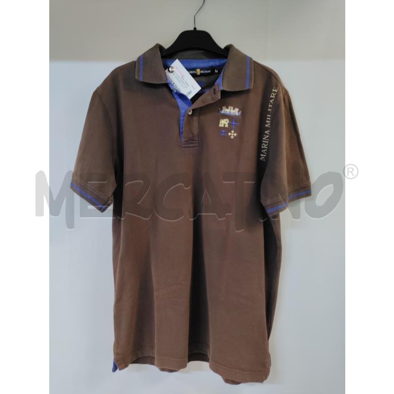 POLO UOMO MARINA MILITARE MARRONE | Mercatino dell'Usato Acerra 1