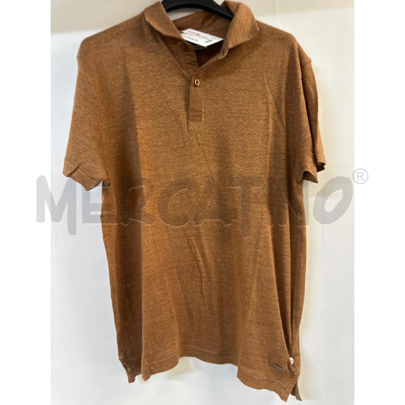 POLO UOMO MARKUP MARRONE | Mercatino dell'Usato Acerra 1