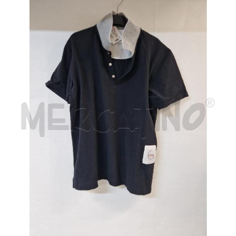 POLO UOMO NERO GRIGIO GAZZARINI | Mercatino dell'Usato Acerra 1