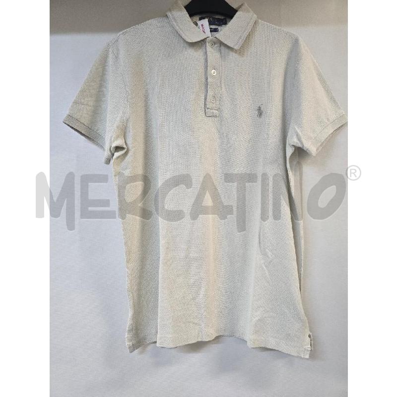 POLO UOMO RALPH LAUREN BIANCO CUSTOM FIT | Mercatino dell'Usato Acerra 1