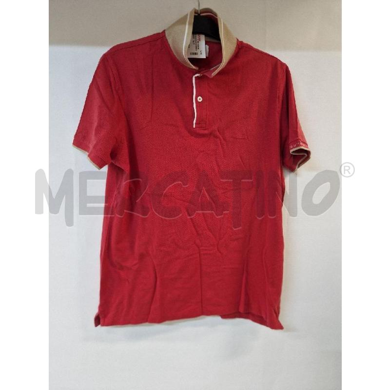 POLO UOMO ROSSO BEIGE PEUTEREY | Mercatino dell'Usato Acerra 1