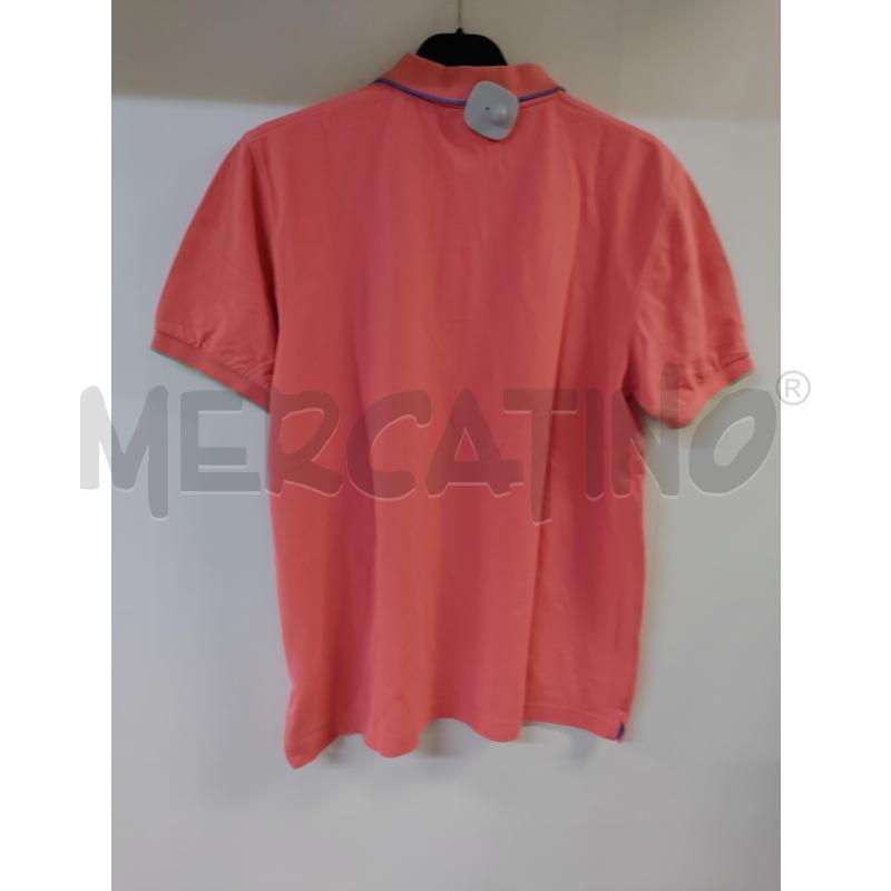 POLO UOMO SUN68 ARANCIONE BORDINI VERDE BLU | Mercatino dell'Usato Acerra 2