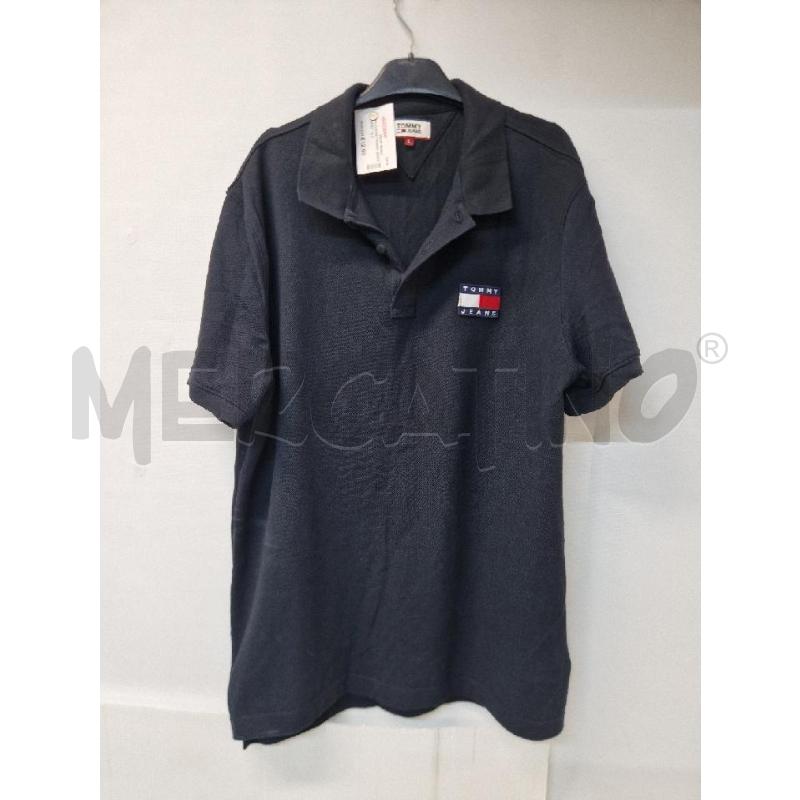 POLO UOMO TOMMY JEANS NERO | Mercatino dell'Usato Acerra 1