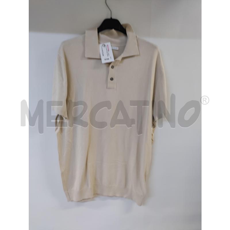 POLO UOMO ZARA BEIGE  | Mercatino dell'Usato Acerra 1