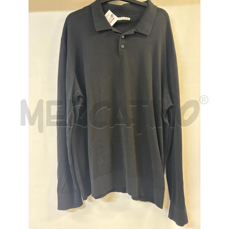 POLO UOMO ZARA NERO  | Mercatino dell'Usato Acerra 1