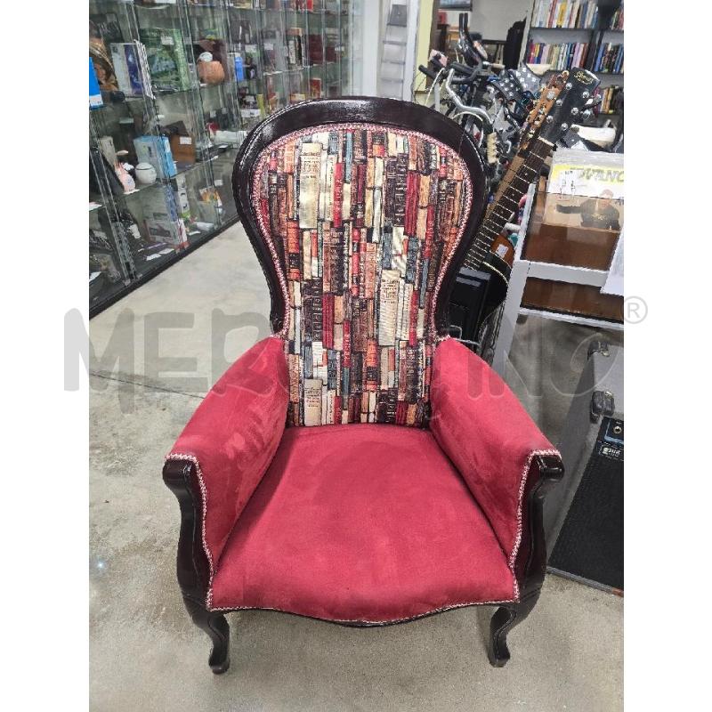 POLTRONA MARRONE ROSSO VARI COLORI | Mercatino dell'Usato Acerra 1
