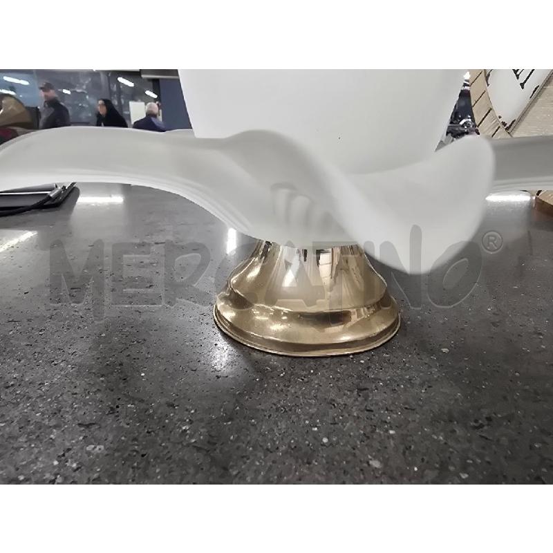 PORTA CANDELA FORMA FIORE BASE SILVER | Mercatino dell'Usato Acerra 2