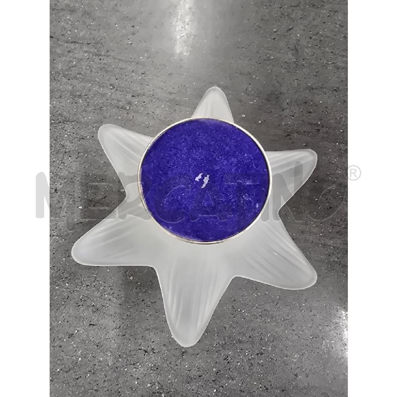 PORTA CANDELA FORMA FIORE BASE SILVER | Mercatino dell'Usato Acerra 3