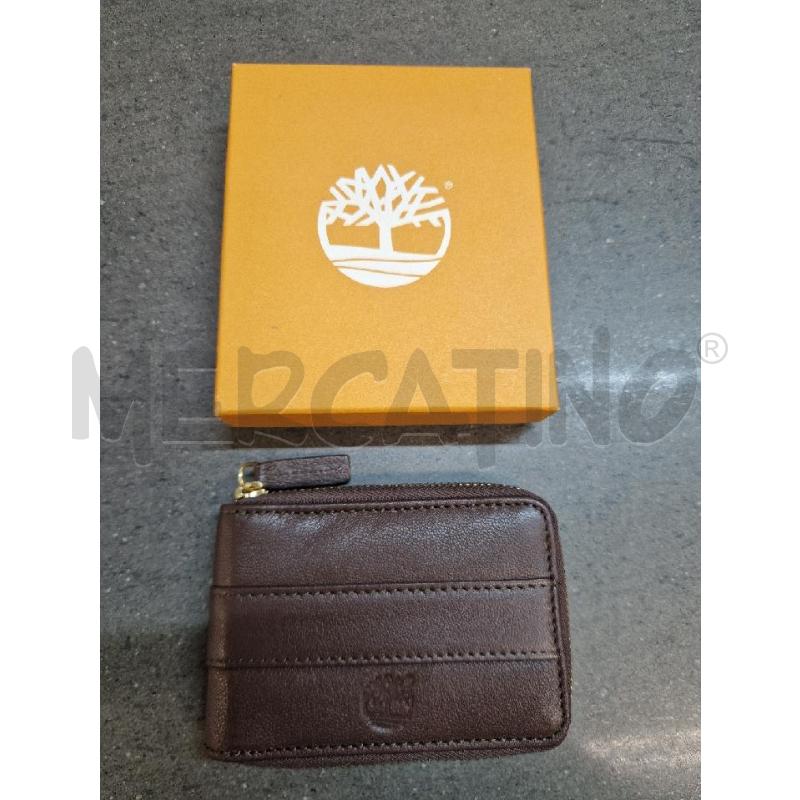 PORTA CARTE MARRONE TIMBERLAND | Mercatino dell'Usato Acerra 1