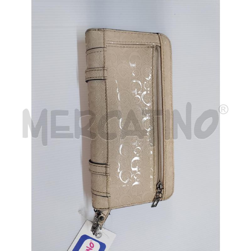 PORTA FOGLIO GUESS BEIGE | Mercatino dell'Usato Acerra 2