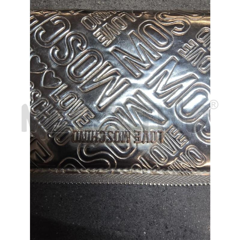 PORTA FOGLIO LOVE MOSCHINO DORATO | Mercatino dell'Usato Acerra 3