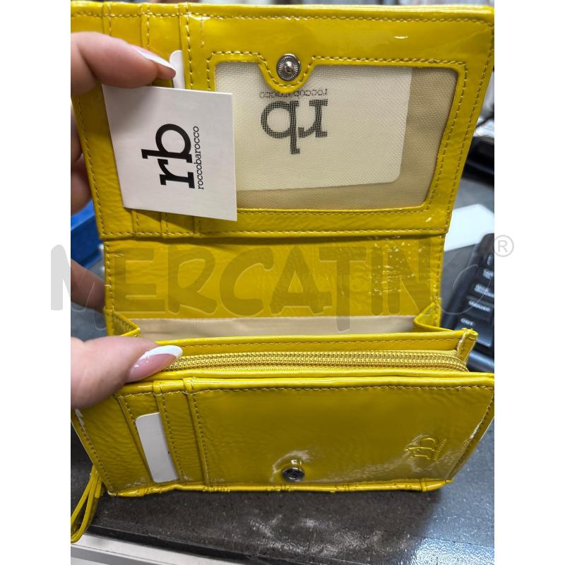 PORTA FOGLIO ROCCOBAROCCO GIALLO | Mercatino dell'Usato Acerra 2