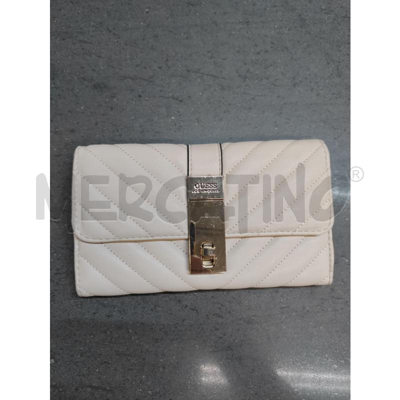 PORTA FOGLIO ROSA GUESS  | Mercatino dell'Usato Acerra 1