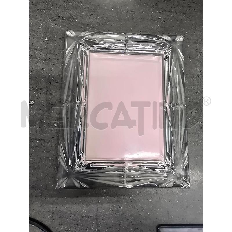 PORTA FOTO VETRO FIGURA LINEE | Mercatino dell'Usato Acerra 1