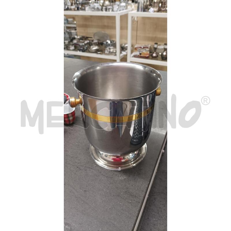 PORTA GHIACCIO SILVER  MANICI DORATI  | Mercatino dell'Usato Acerra 1