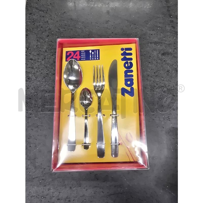 POSATE PZ. 24 ZANETTI SILVER | Mercatino dell'Usato Acerra 1