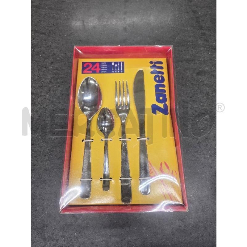 POSATE PZ. 24 ZANETTI SILVER | Mercatino dell'Usato Acerra 1