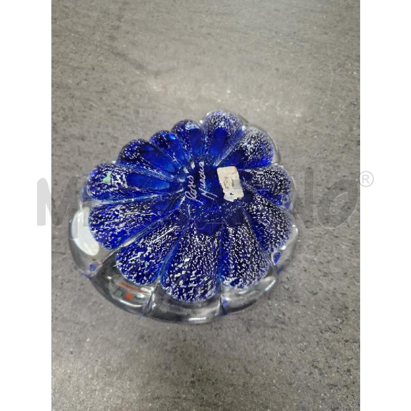 POSA CENERE SILVER BLU MURANO | Mercatino dell'Usato Acerra 2