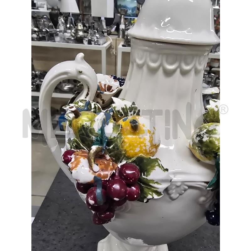 POTICHE VASO BIANCO UVA | Mercatino dell'Usato Acerra 2