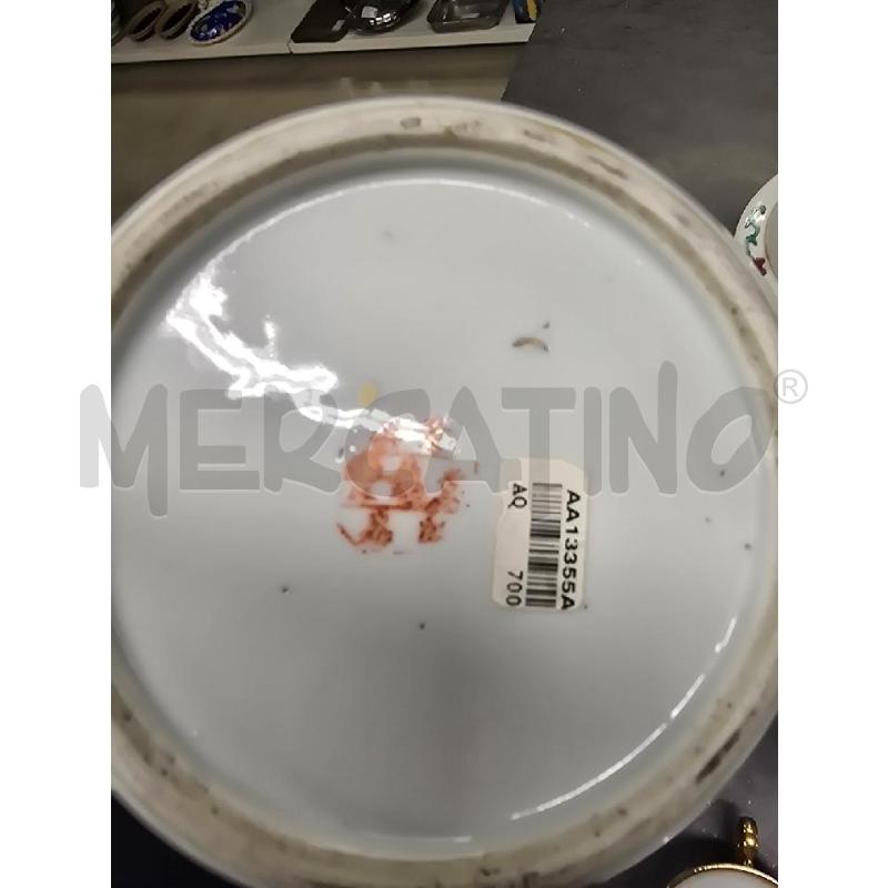 POTICHE VASO BOMBATO STILE ORIENTALE SCRITTE FIGURA | Mercatino dell'Usato Acerra 4