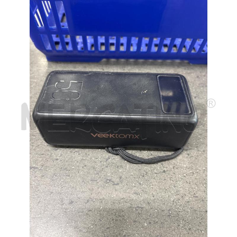 POWER BANK NERA VEEKTOMX  | Mercatino dell'Usato Acerra 2
