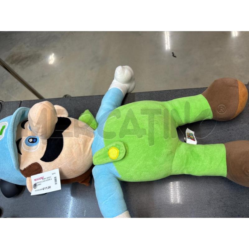 PUPAZZO LUIGI VERDE AZZURRO | Mercatino dell'Usato Acerra 1