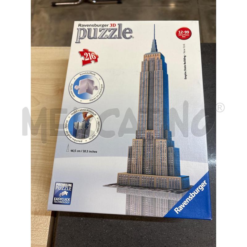 PUZZLE RAVENSBURGER TORRE EIFFEL 216PZ | Mercatino dell'Usato Acerra 1