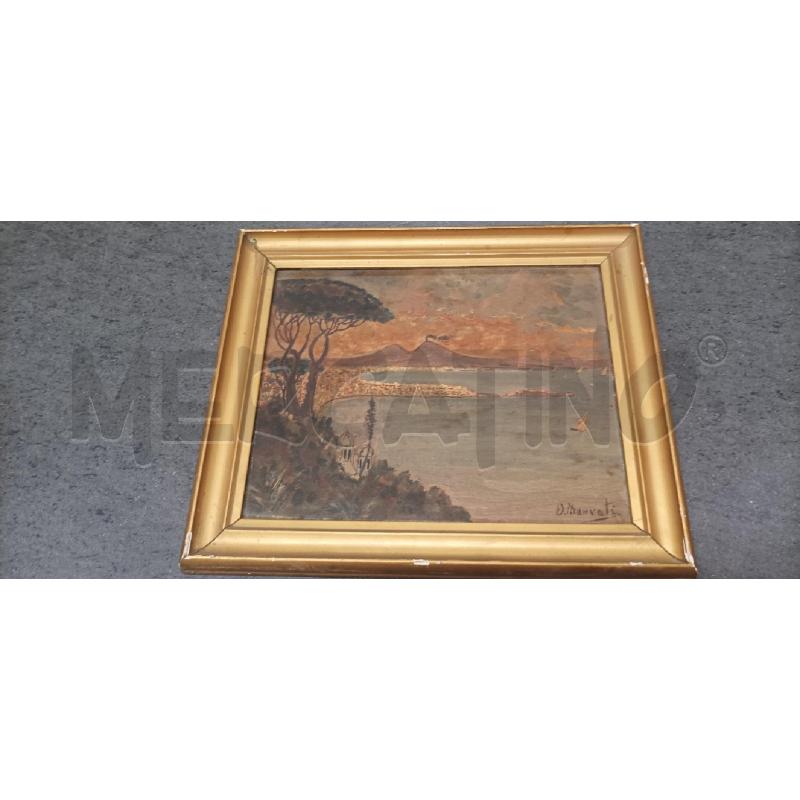 QUADRO 30X25 MARE ALBERO VESUVIO | Mercatino dell'Usato Acerra 1