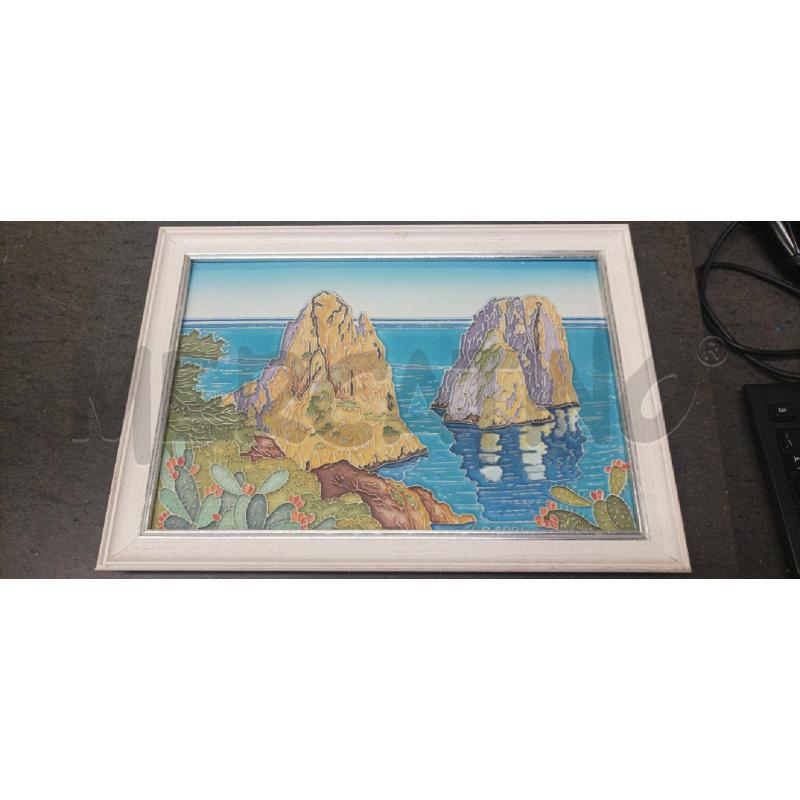 QUADRO 34X25 FARAGLIONI | Mercatino dell'Usato Acerra 2