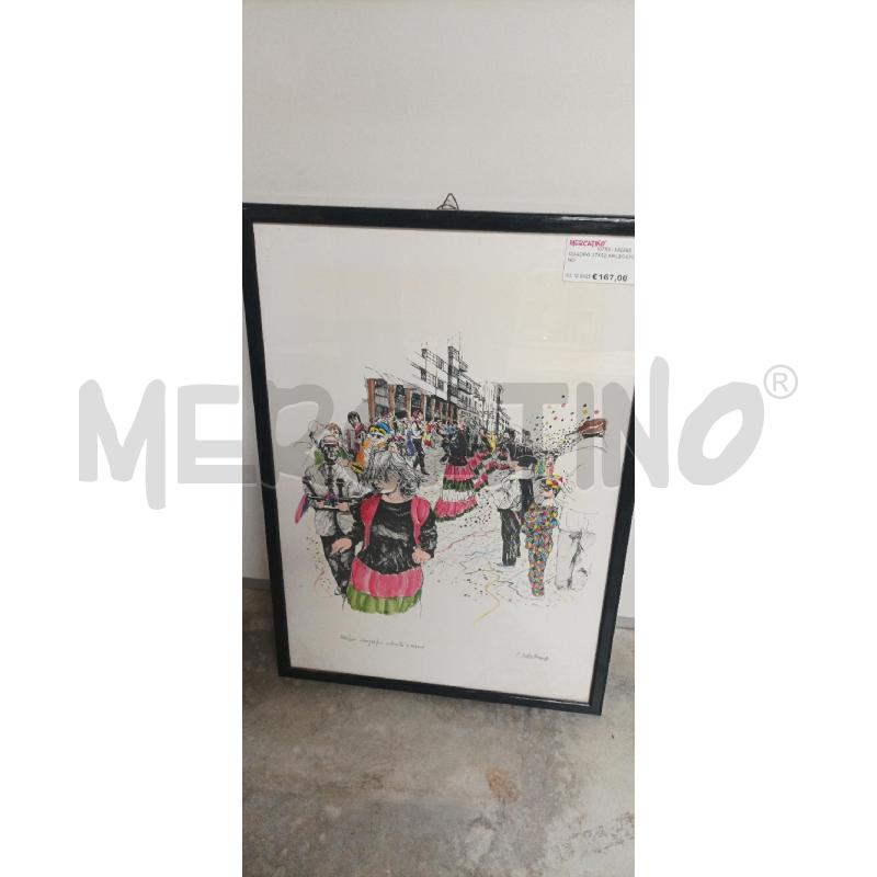 QUADRO 37X52 ARLECCHINO  | Mercatino dell'Usato Acerra 1