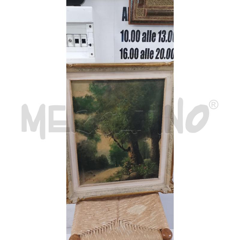 QUADRO 52X63 ALBERI ERBA | Mercatino dell'Usato Acerra 1