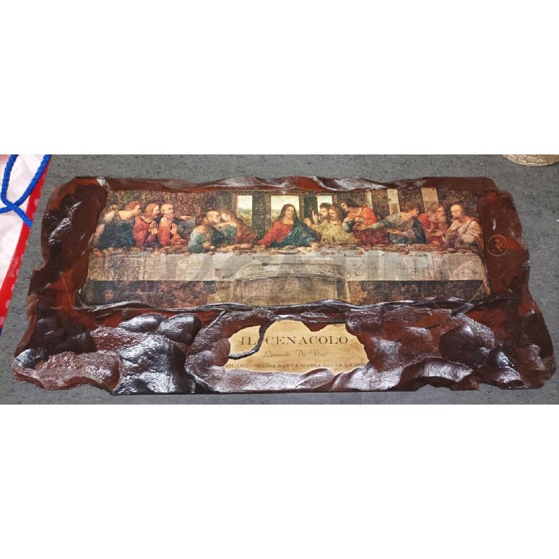 QUADRO 55X26 IL CENACOLO | Mercatino dell'Usato Acerra 1
