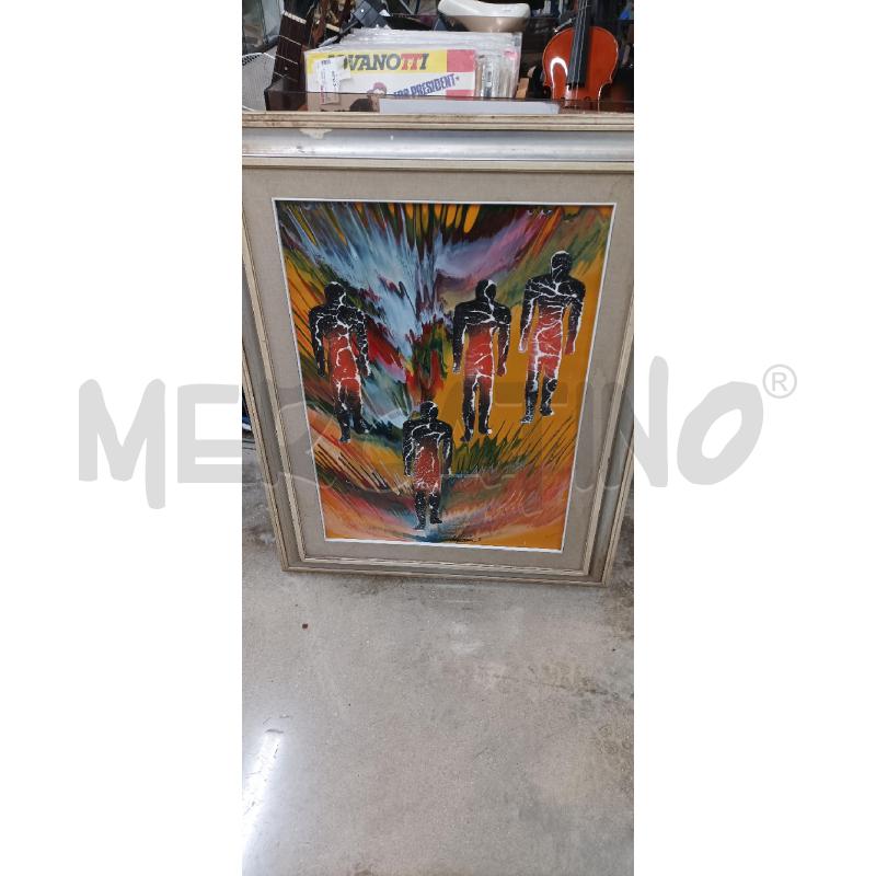 QUADRO 70X90 UOMINI VARI COLORI | Mercatino dell'Usato Acerra 1